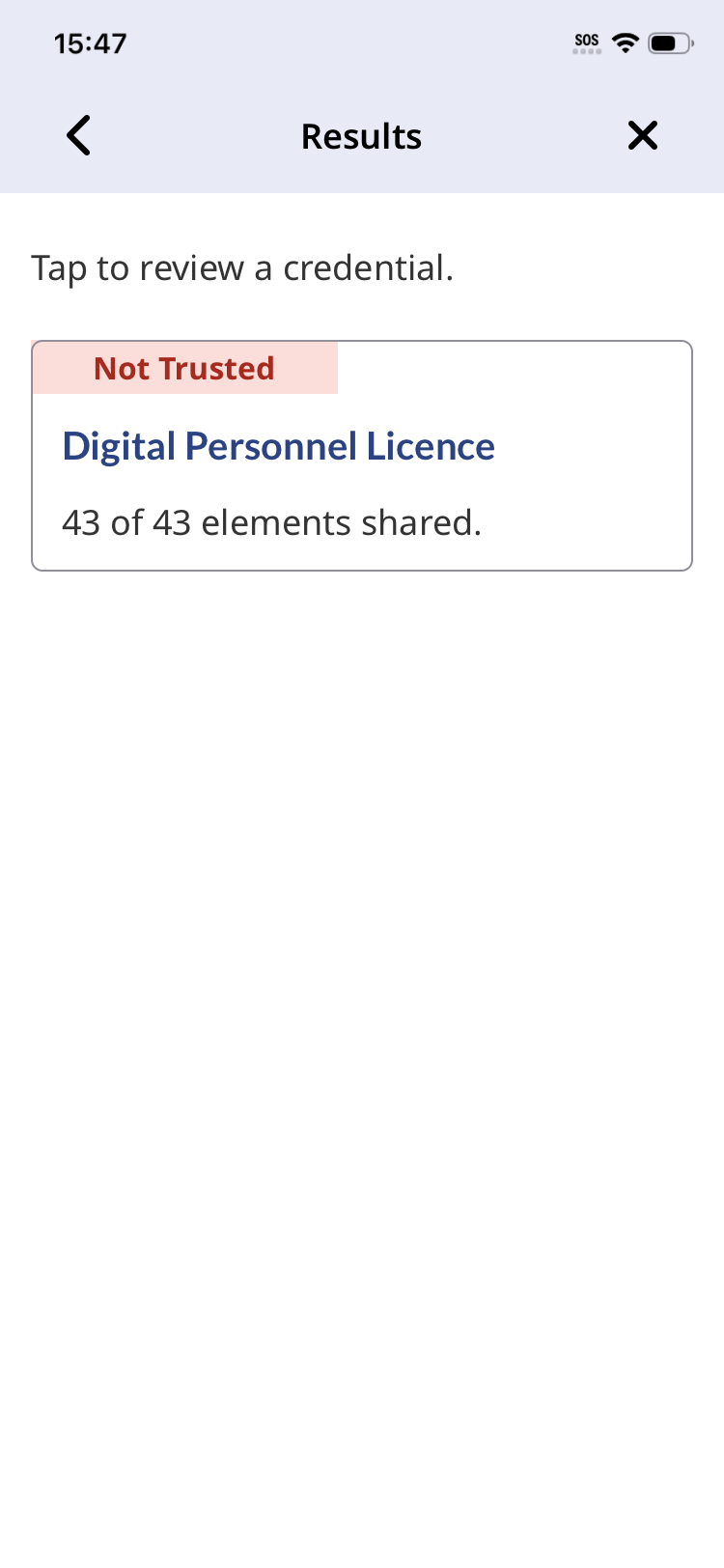 Verification Result