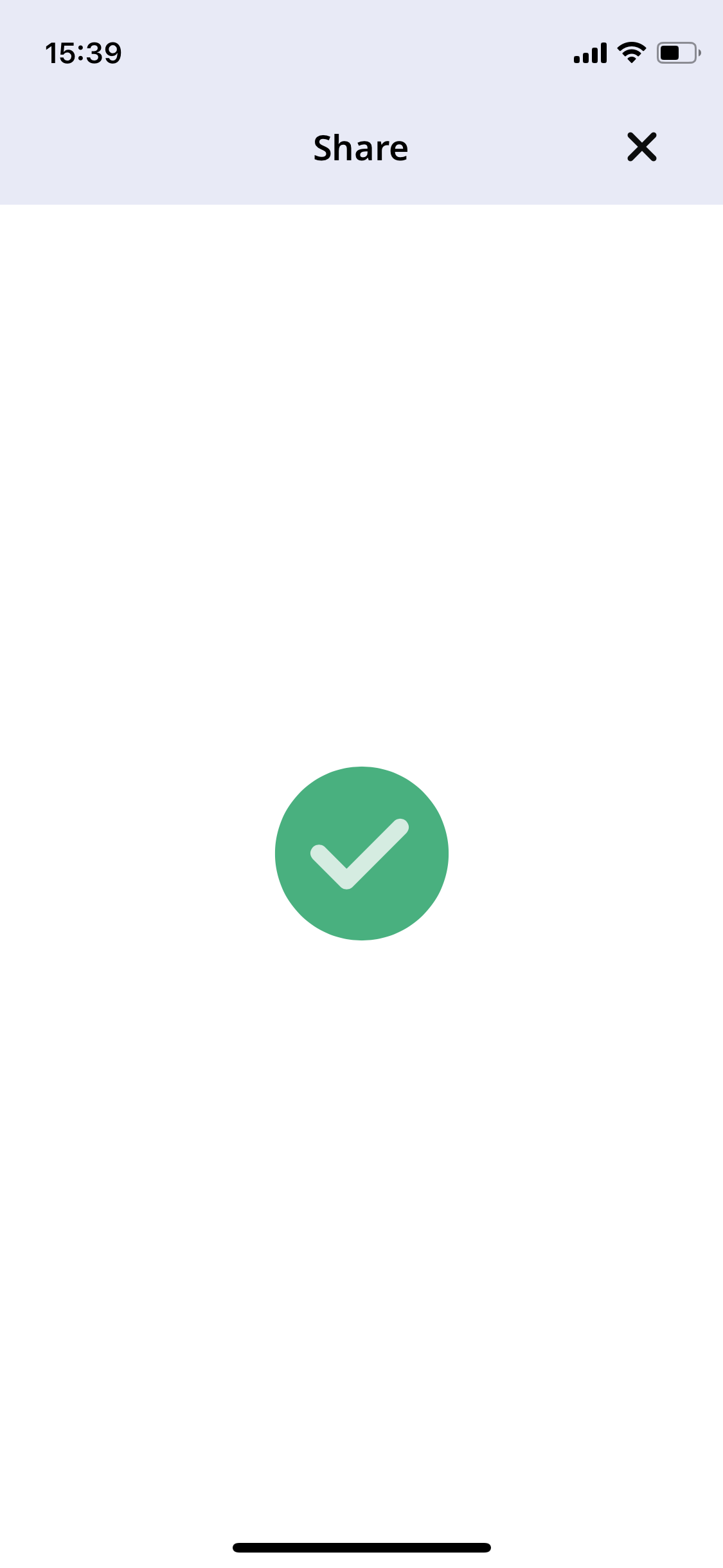 Share Complete